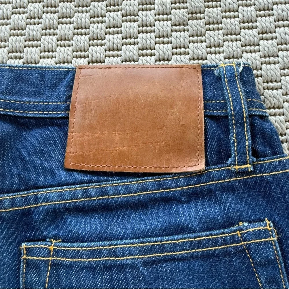 theunbrandedbrand Custom made 13oz true blue selvedge denim tapered denim jeans